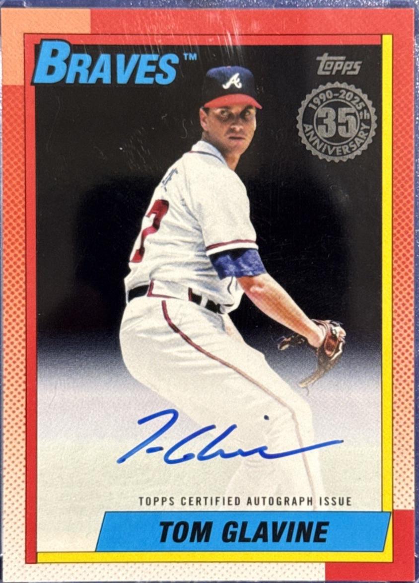 Tom Glavine [Black] #90A-TGL