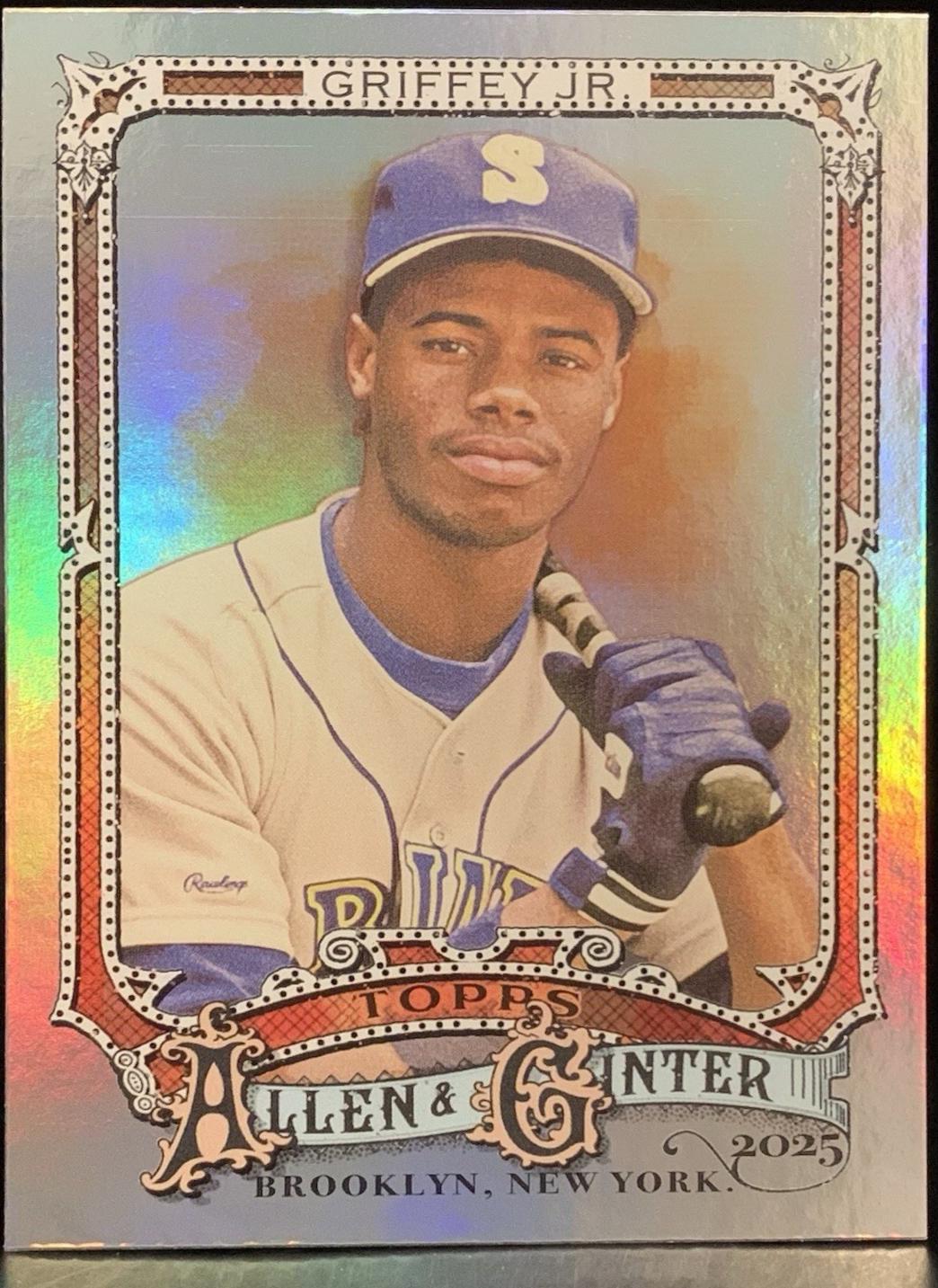 Ken Griffey Jr. [Purple Refractor Chrome Variation] #9