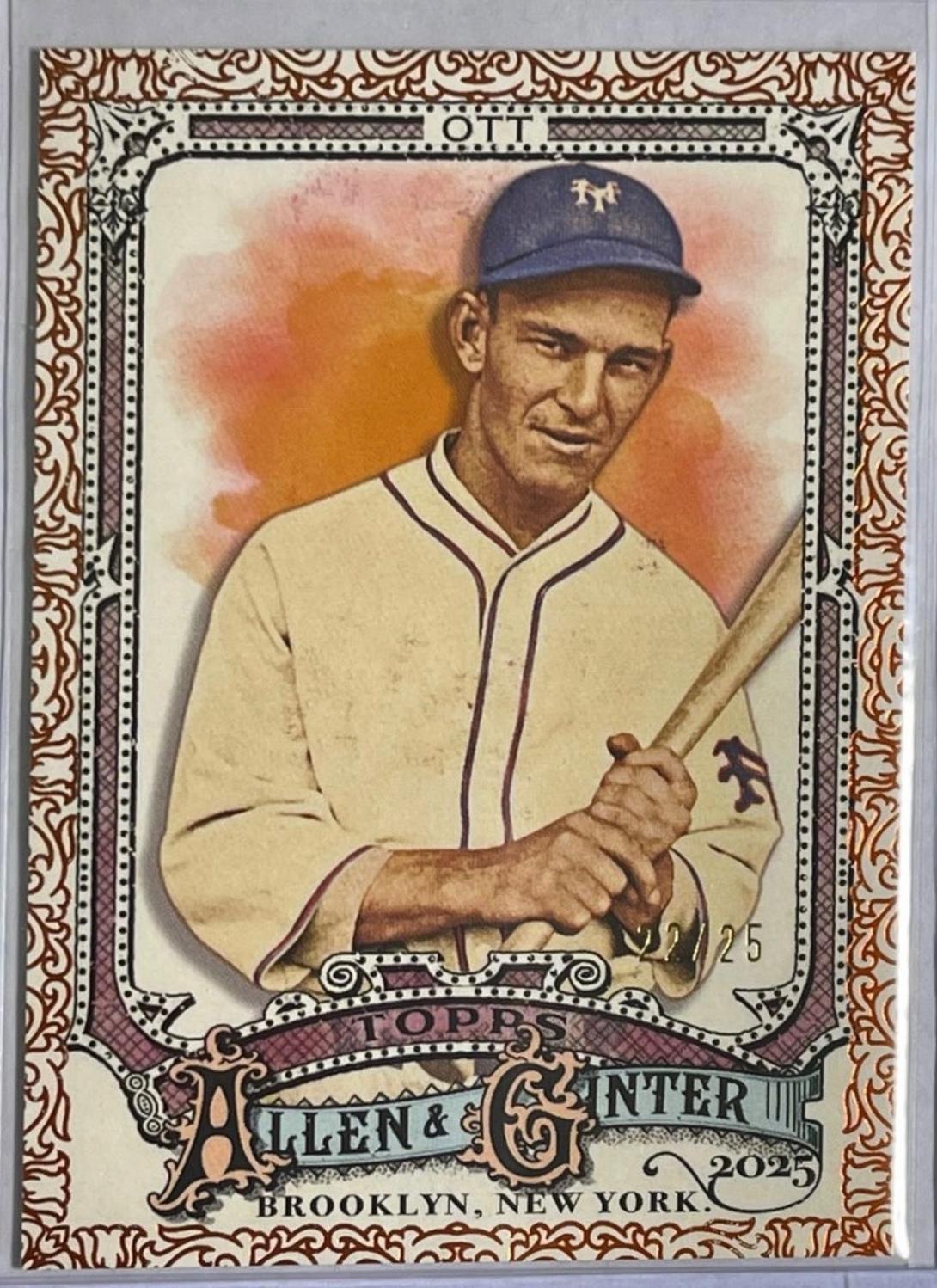 Mel Ott [Orange Foil SP] #317