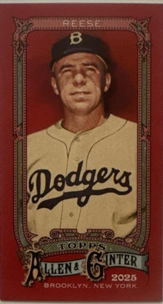 Pee Wee Reese [Red Foil SP] #340