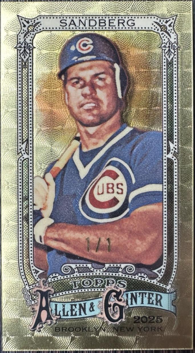 Ryne Sandberg [Superfractor Mini Chrome] #15