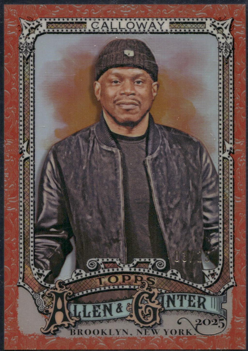 Sway Calloway [Orange Refractor Chrome Variation] #285