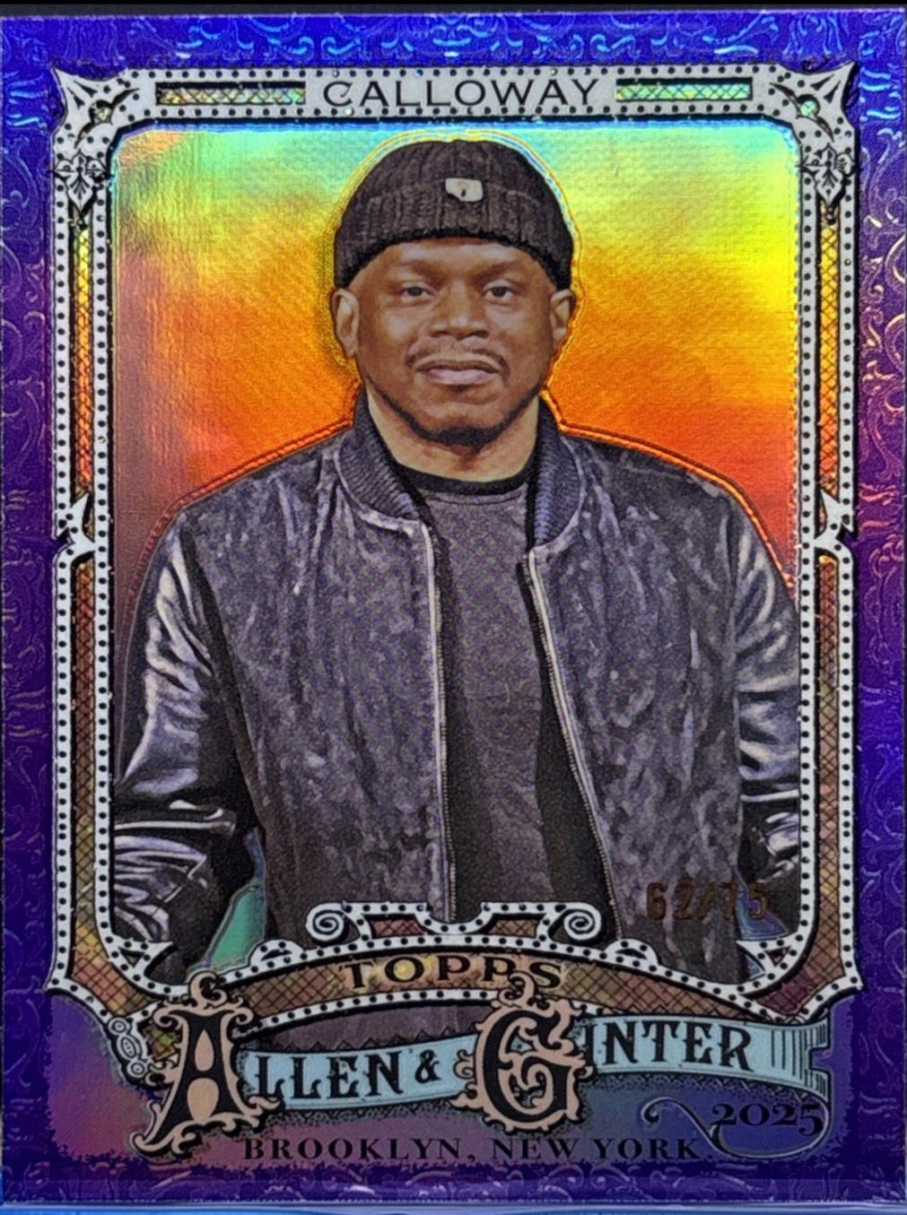 Sway Calloway [Purple Refractor Chrome Variation] #285