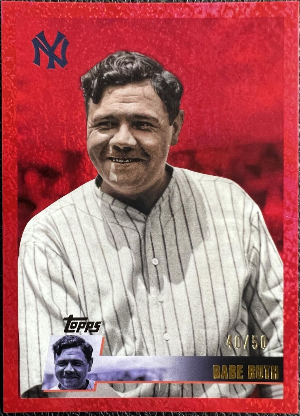 Babe Ruth [Red Image Variation] #144