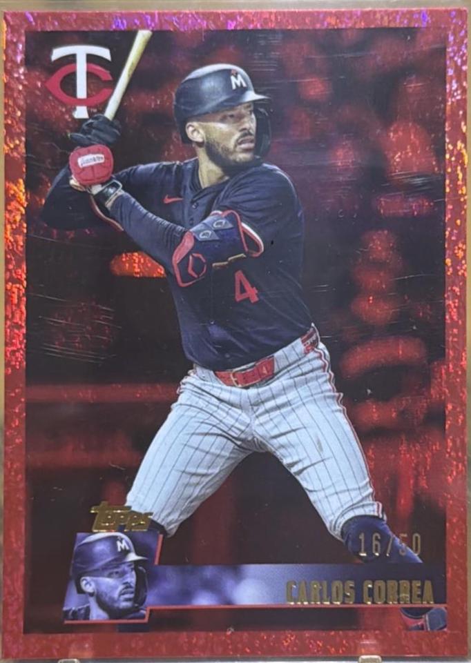 Carlos Correa [Red Hot Foil] #134