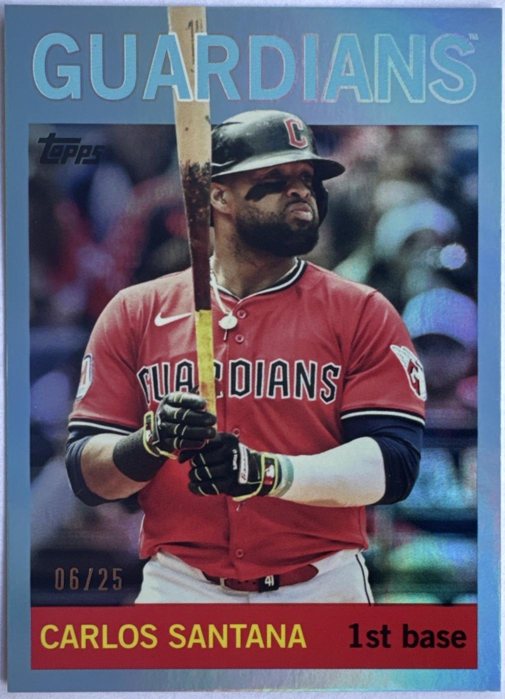 Carlos Santana [Blue] #7