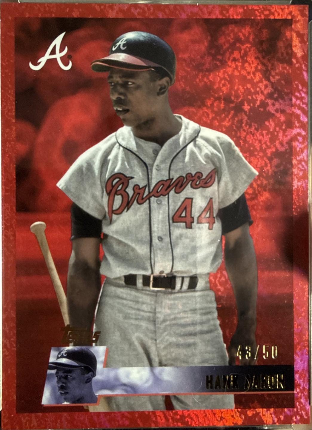 Hank Aaron [Red Image Variation] #116