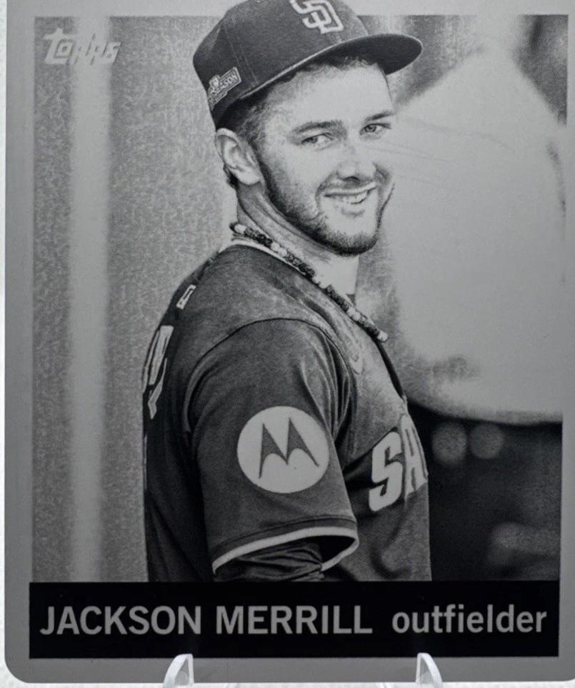Jackson Merrill [Printing Plate] #14