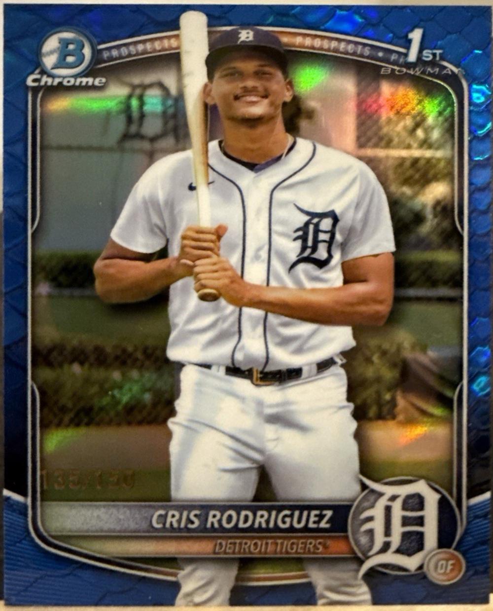 Cris Rodriguez [Reptilian Blue Refractor] #BCP-250