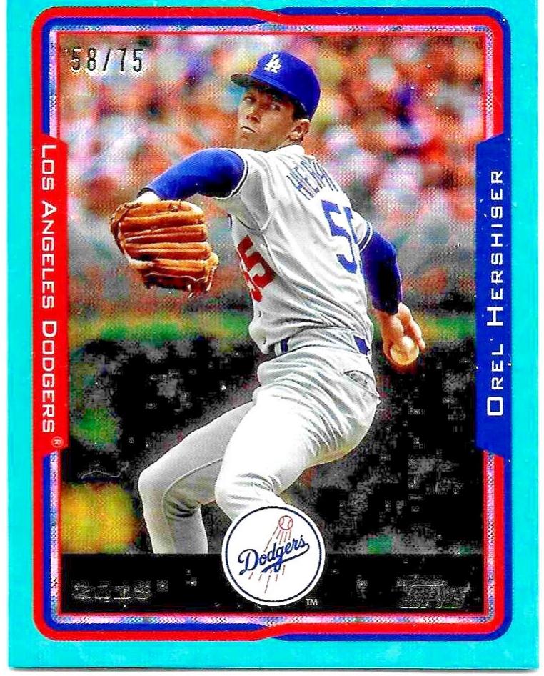Orel Hershiser [Aqua] #217