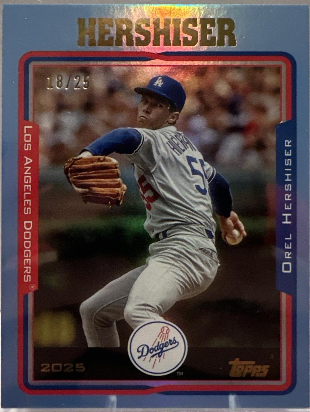 Orel Hershiser [Blue] #217
