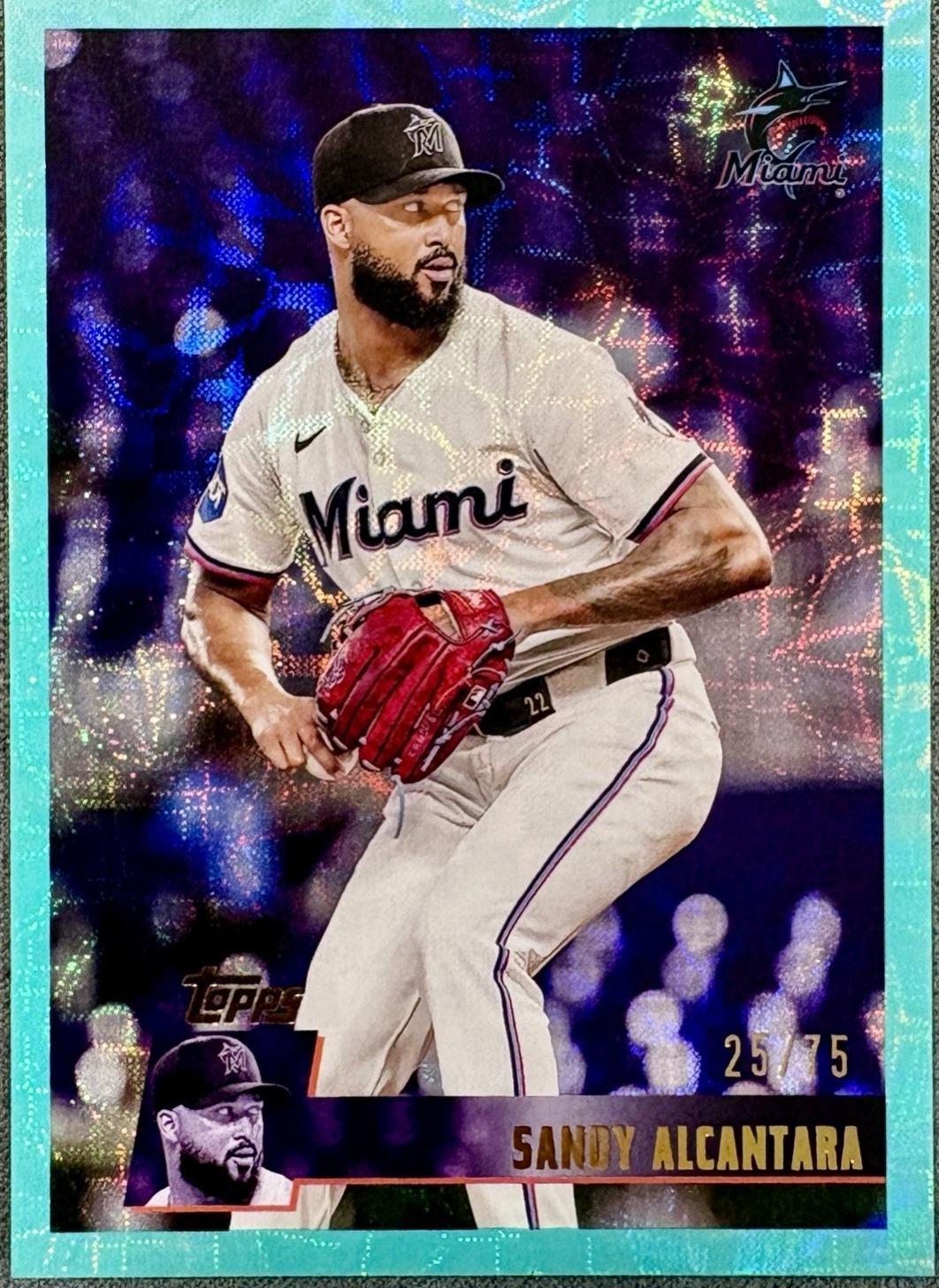 Sandy Alcantara [Aqua] #180