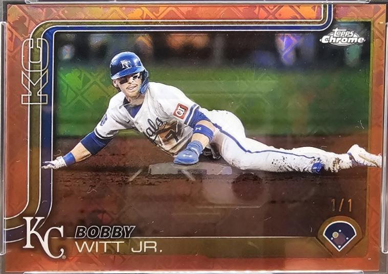 Bobby Witt Jr. [Rose Gold Refractor Image Variation] #93