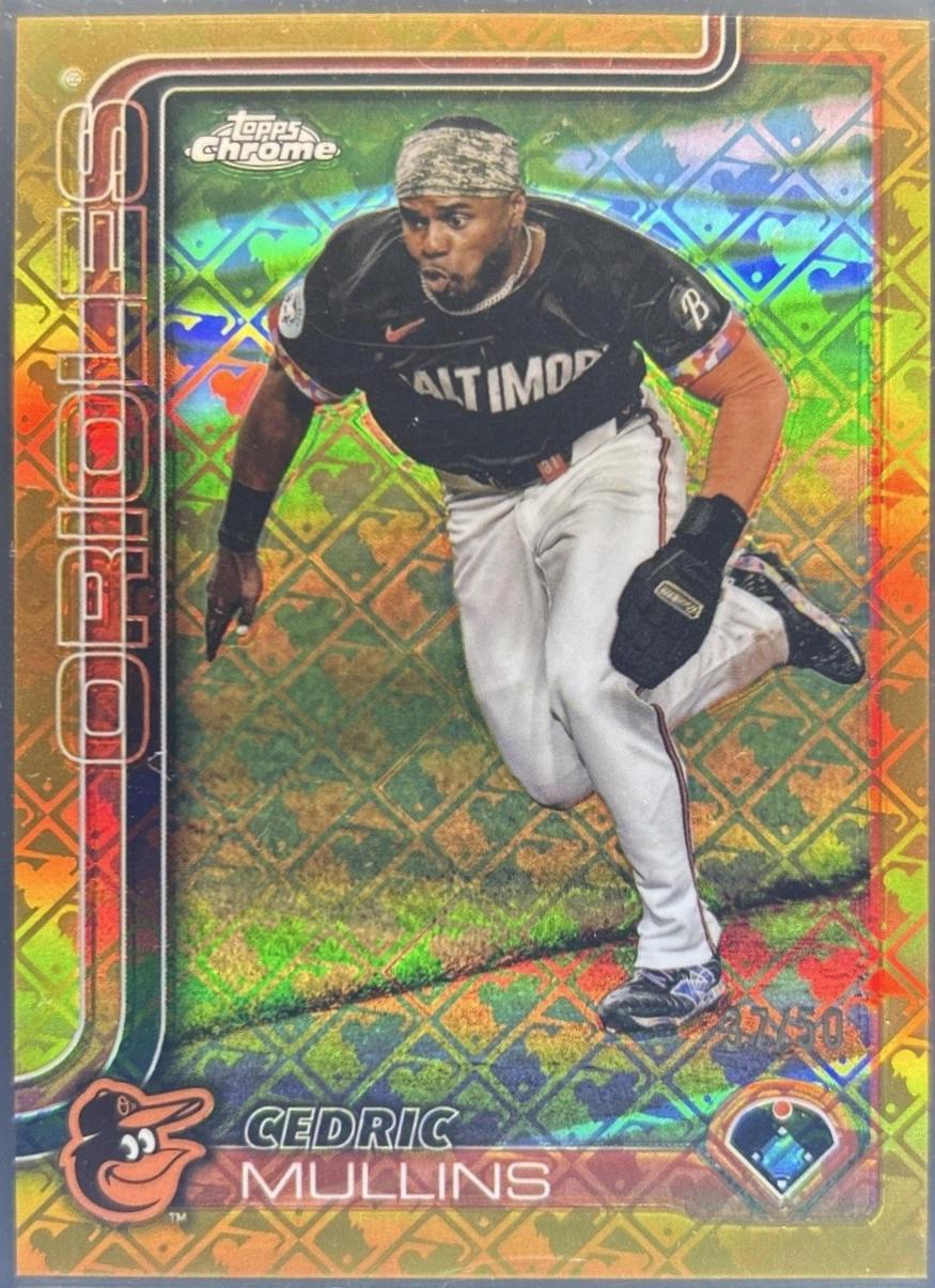 Cedric Mullins [Gold Refractor] #5