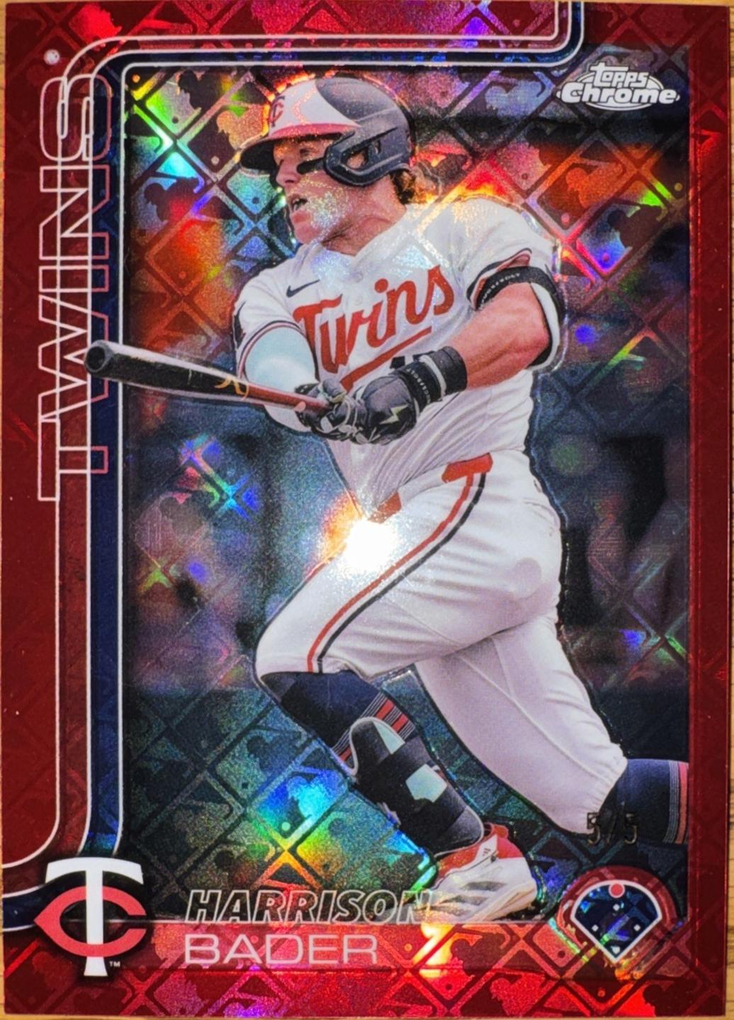 Harrison Bader [Red Refractor] #62