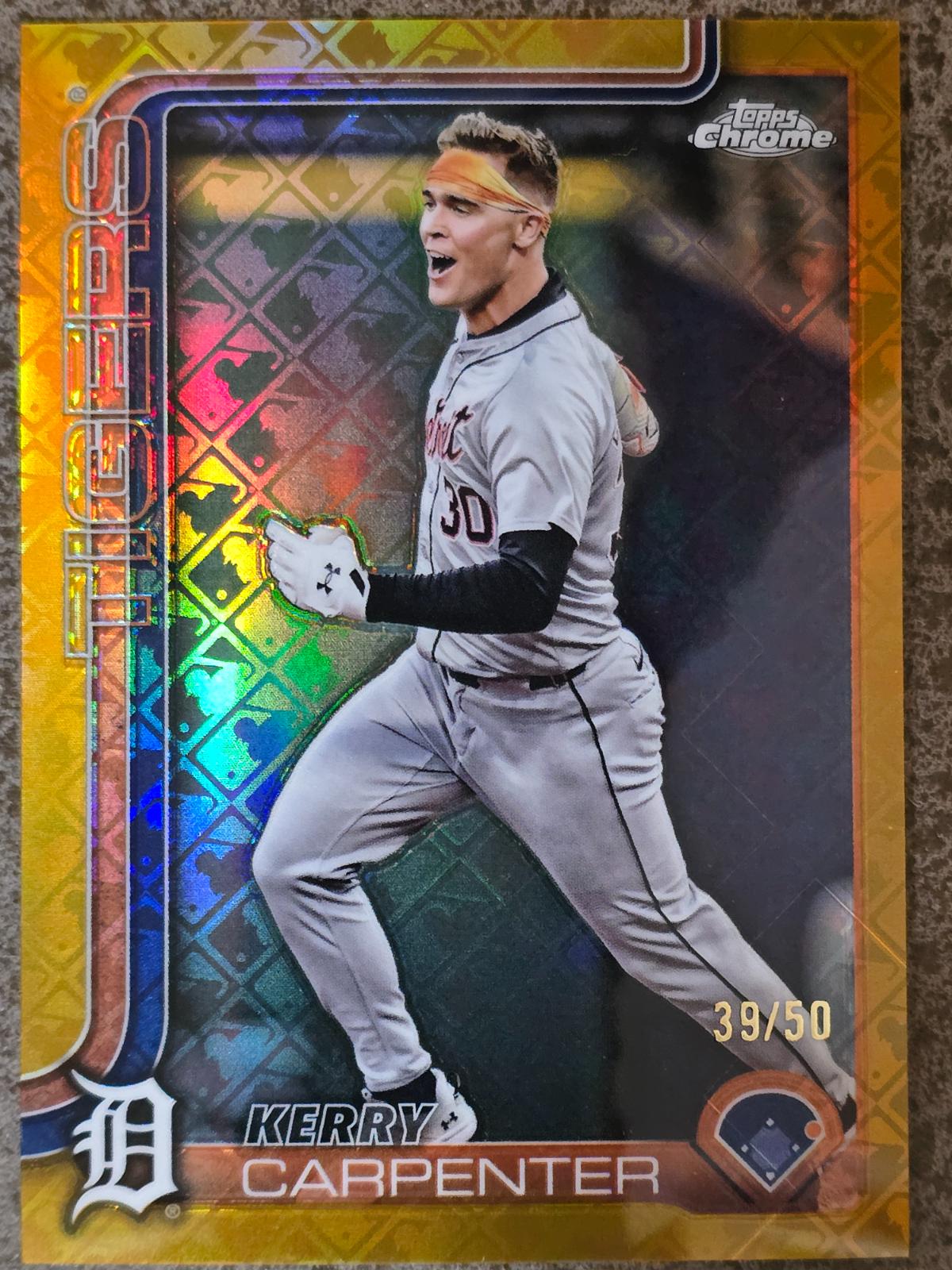 Kerry Carpenter [Gold Refractor] #299