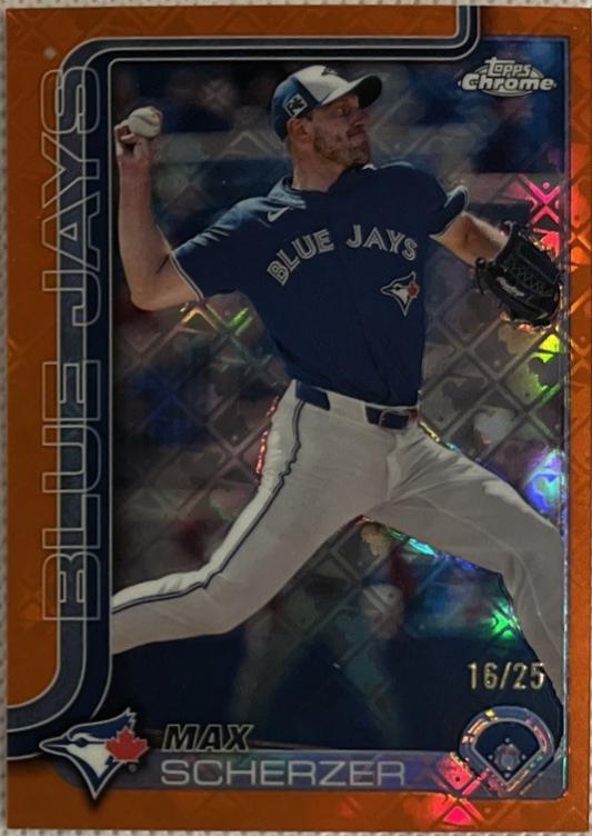 Max Scherzer [Orange Refractor] #260