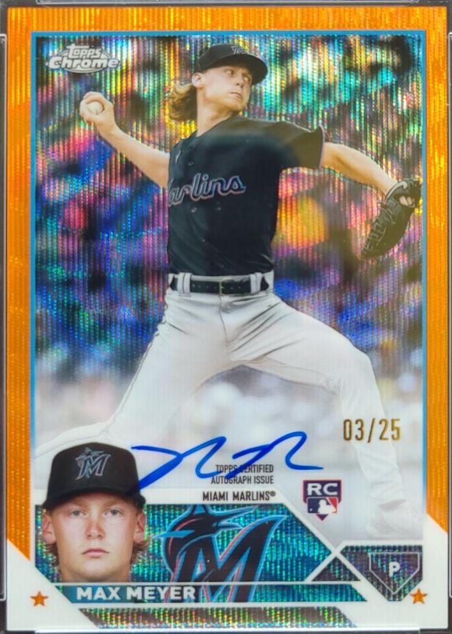 Michael Mercado [Orange Wave Refractor] #RA-MME