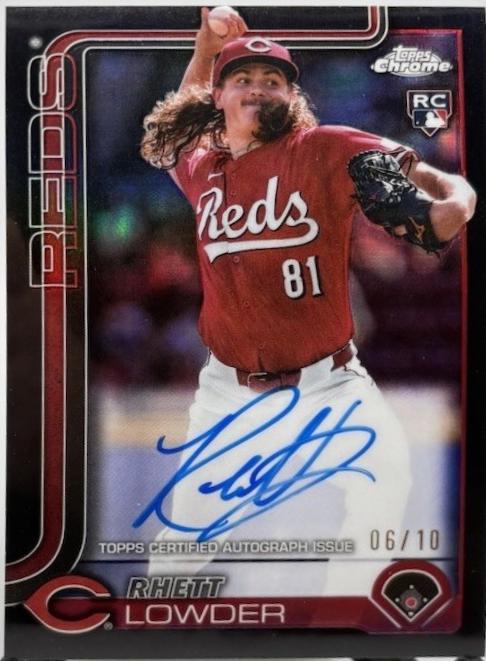 Rhett Lowder [Black Refractor] #RA-RL