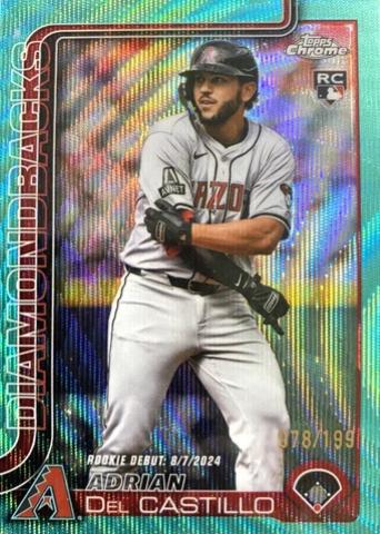 Adrian Del Castillo [Aqua RayWave Refractor] #USC92
