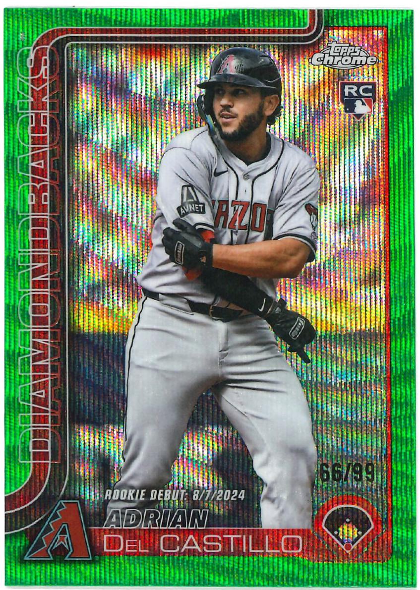 Adrian Del Castillo [Green Wave Refractor] #USC92