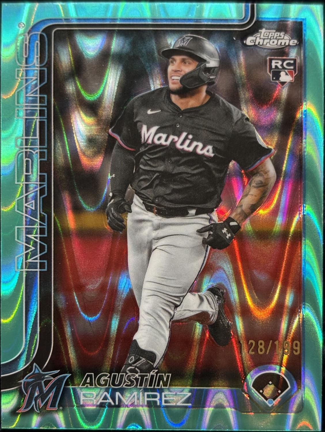 Agustin Ramirez [Aqua RayWave Refractor] #USC200