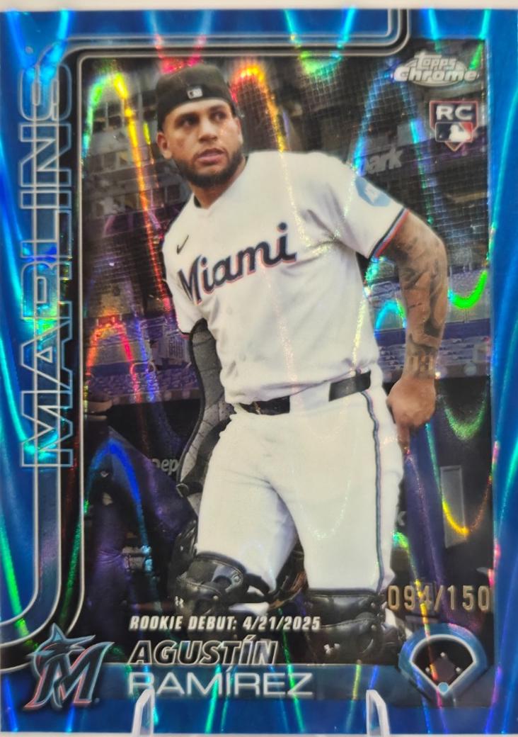 Agustin Ramirez [Blue Lava Refractor] #USC38
