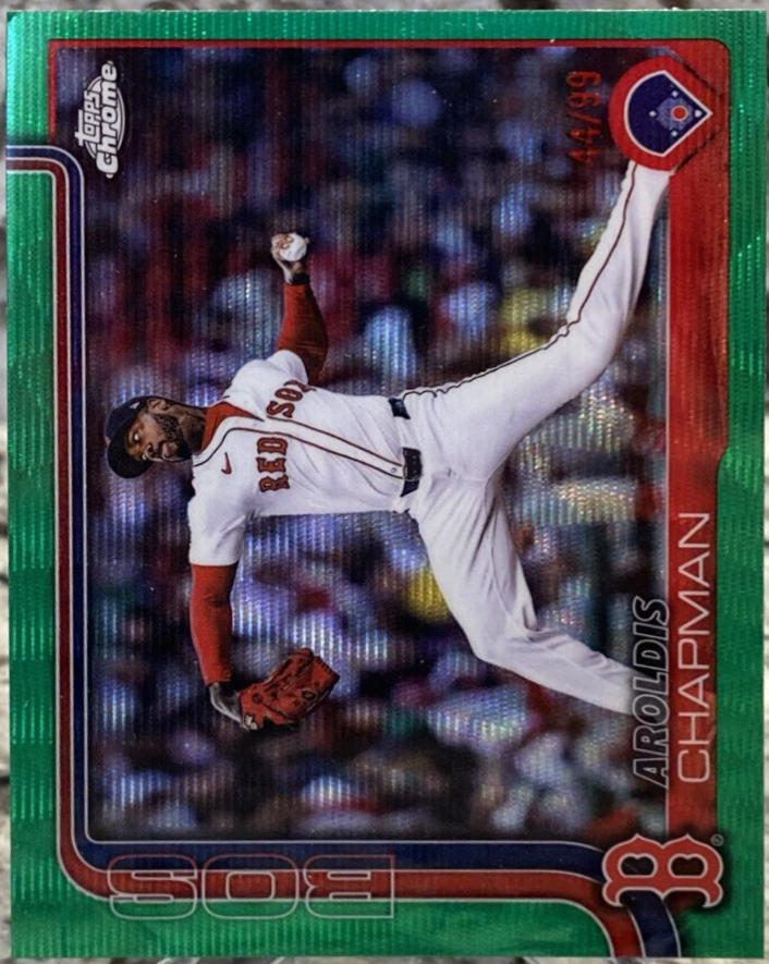 Aroldis Chapman [Green Wave Refractor] #USC191