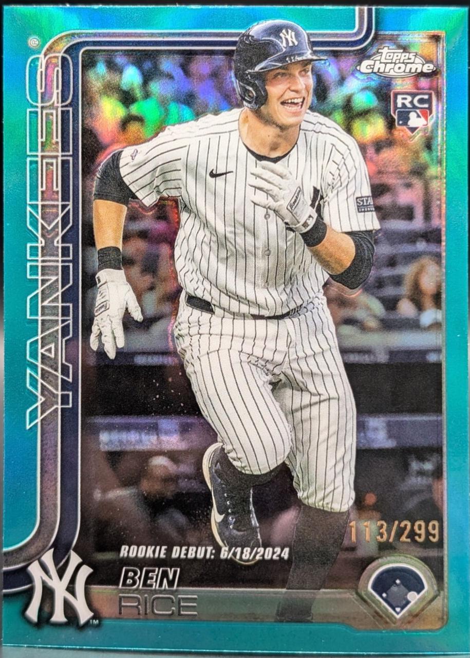 Ben Rice [Teal Refractor] #USC138
