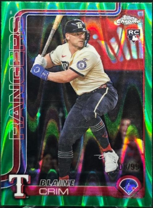 Blaine Crim [Green RayWave Refractor] #USC83