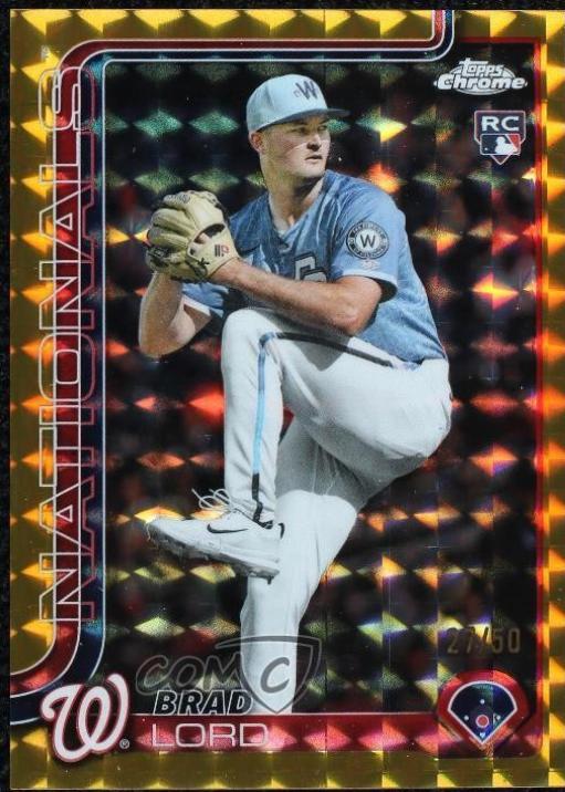 Brad Lord [Gold Geometric Refractor] #USC77
