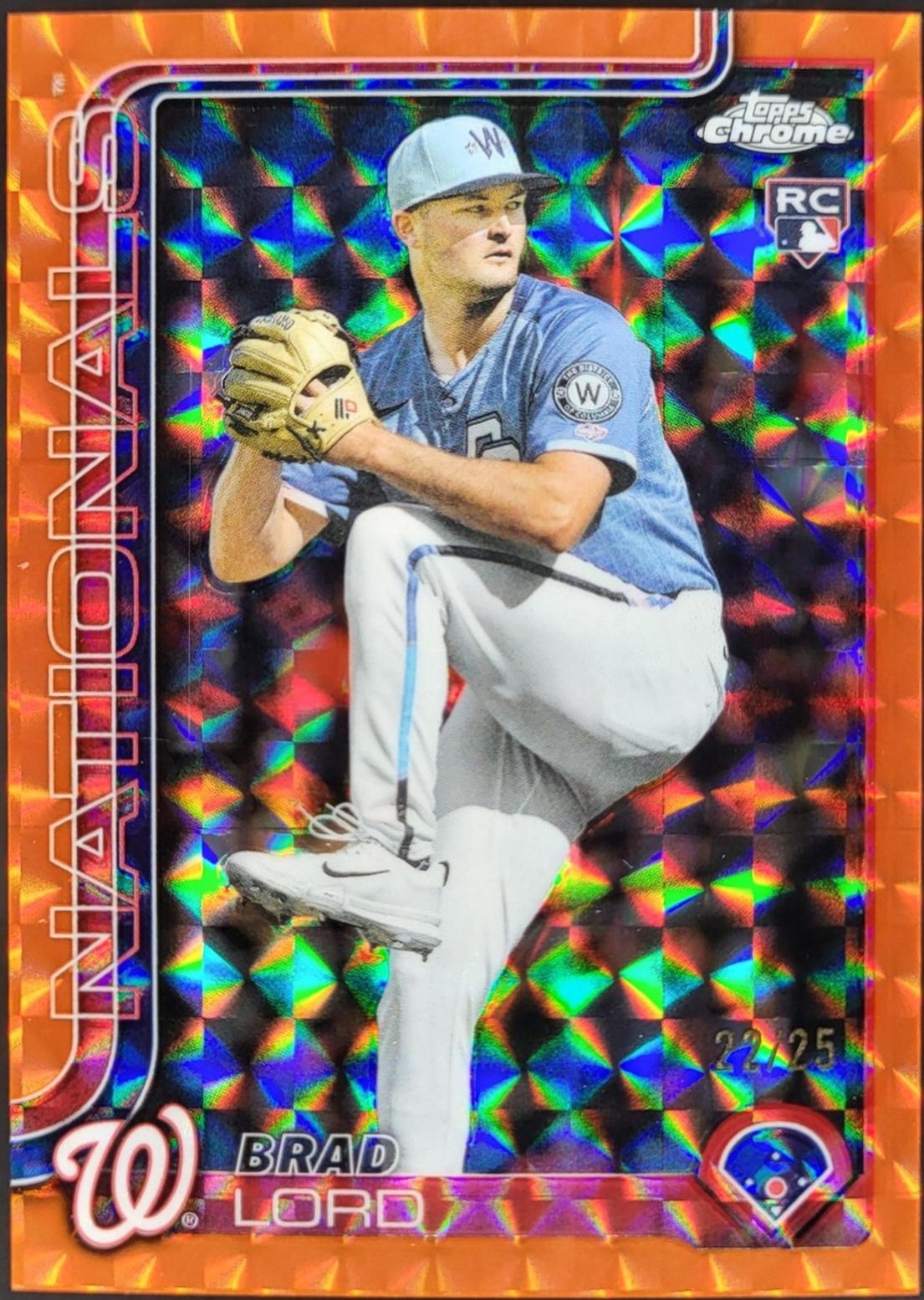 Brad Lord [Orange Geometric Refractor] #USC77