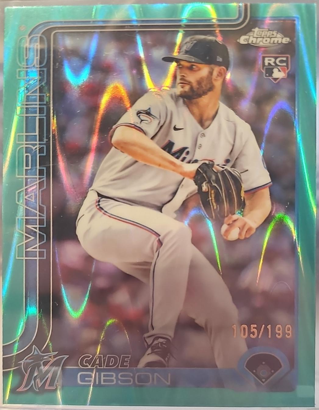 Cade Gibson [Aqua RayWave Refractor] #USC181