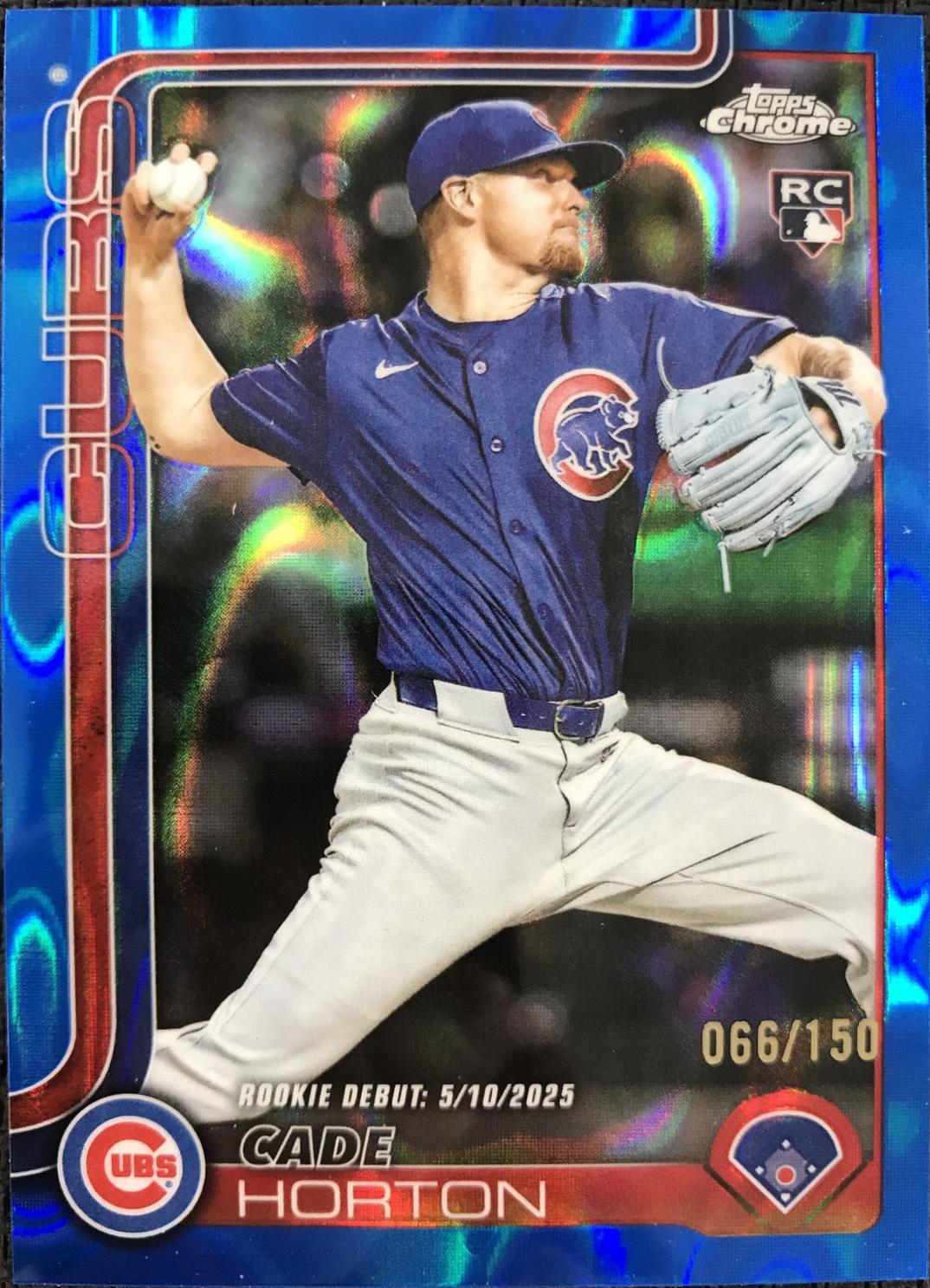 Cade Horton [Blue Lava Refractor] #USC102