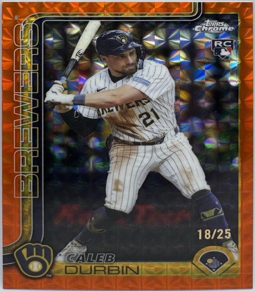 Caleb Durbin [Orange Geometric Refractor] #USC82