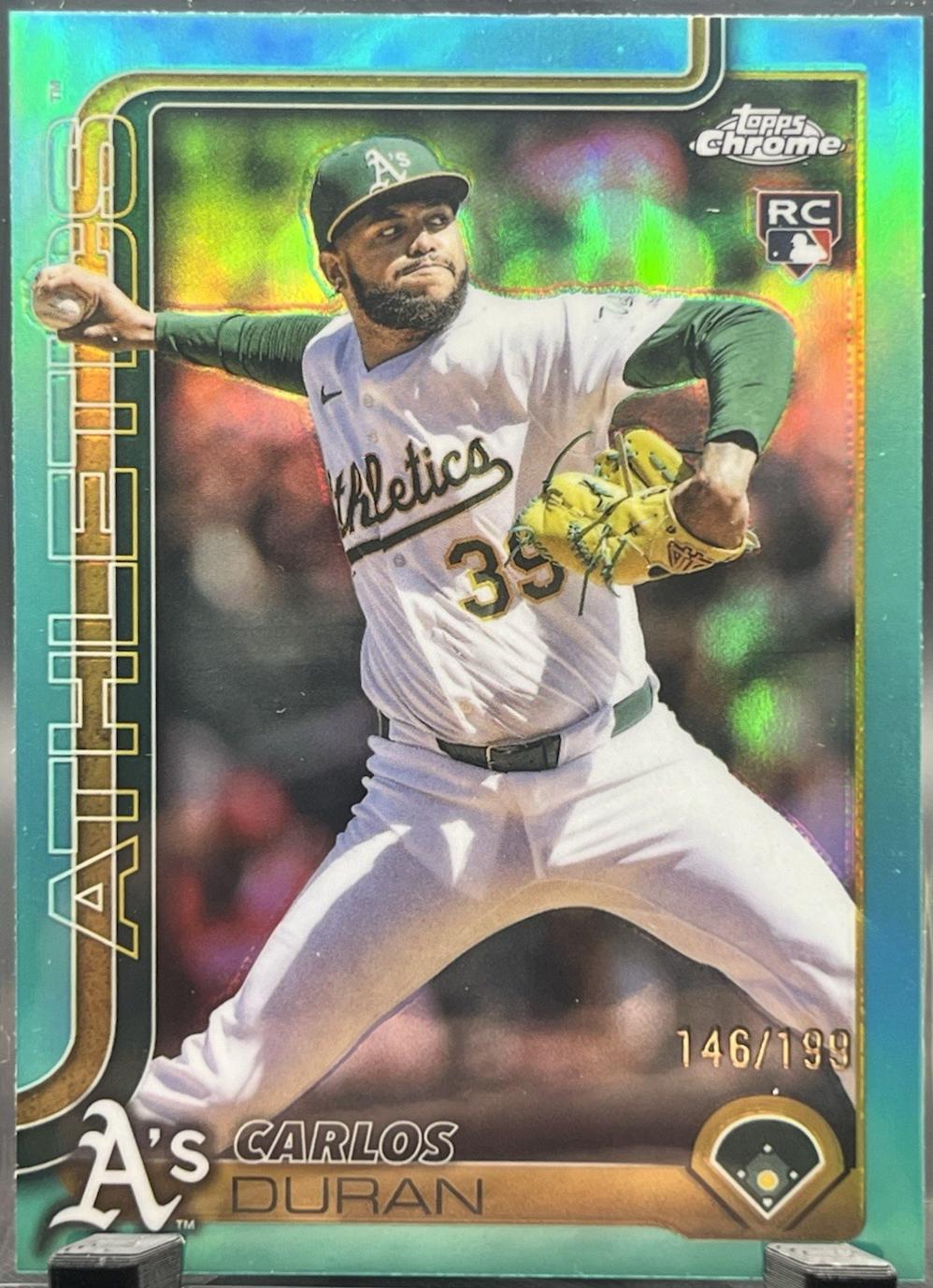 Carlos Duran [Aqua Refractor] #USC84
