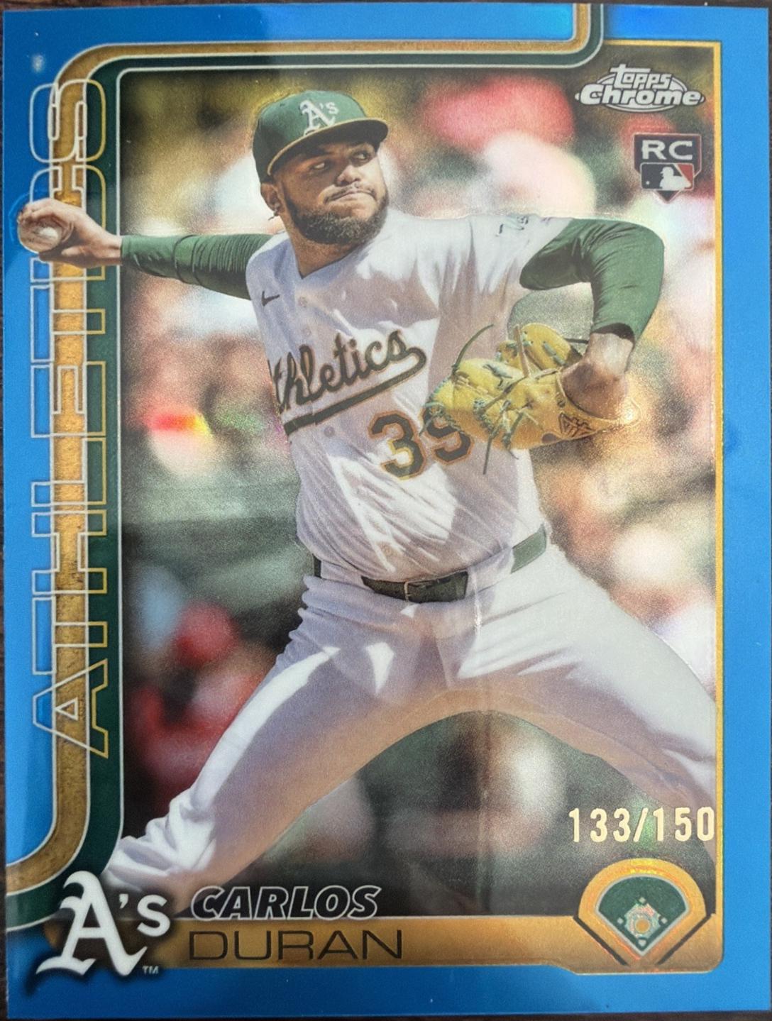 Carlos Duran [Blue Refractor] #USC84
