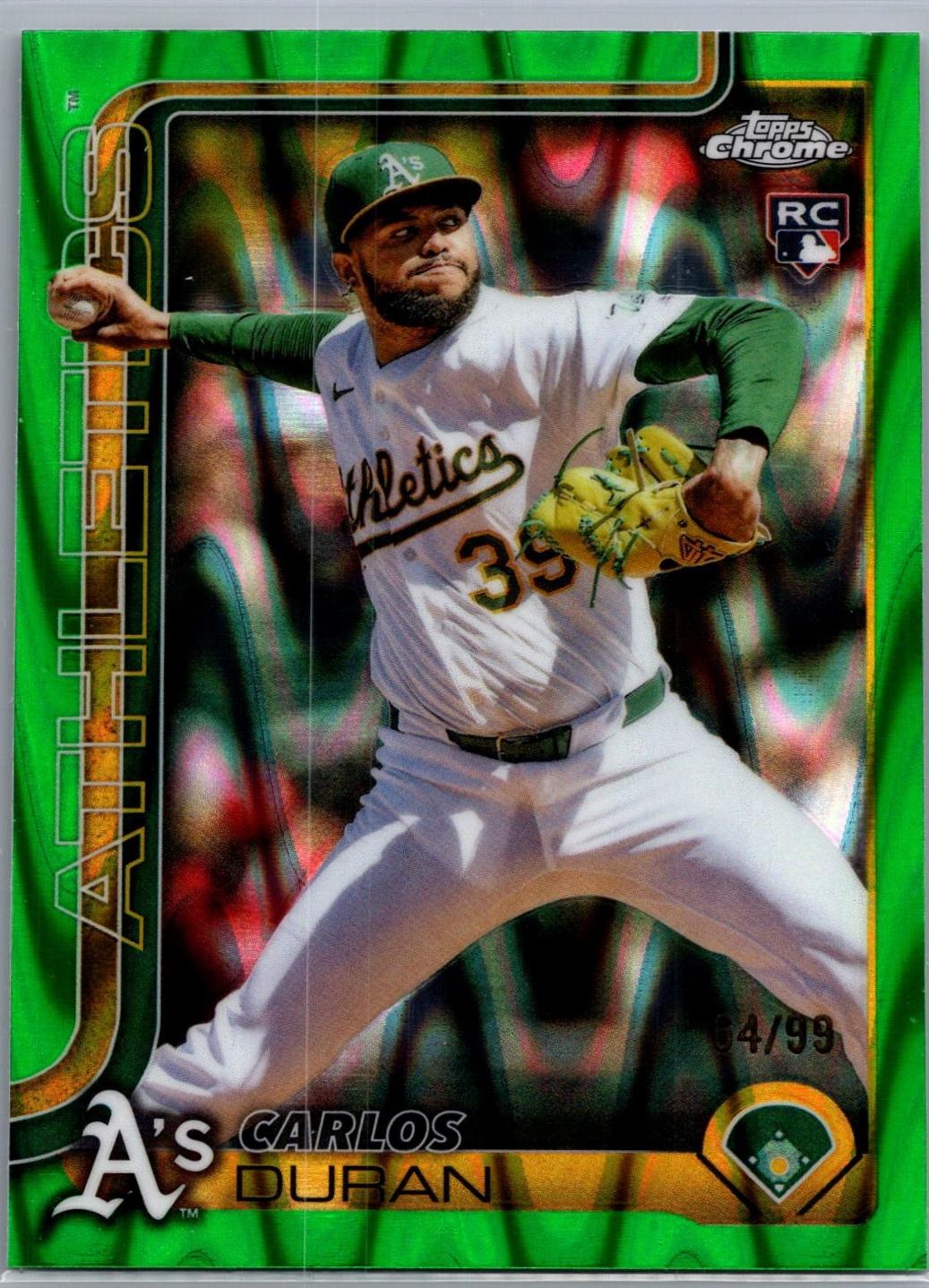 Carlos Duran [Green Lava Refractor] #USC84