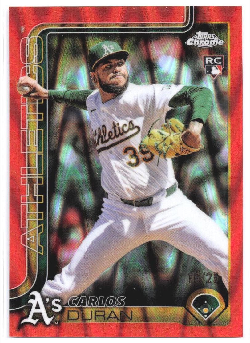 Carlos Duran [Orange Lava Refractor] #USC84