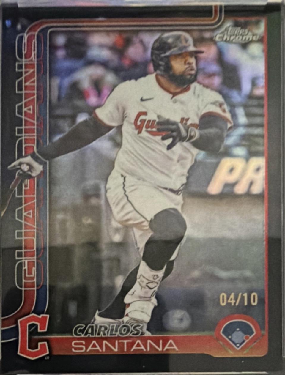 Carlos Santana [Black Refractor] #USC11