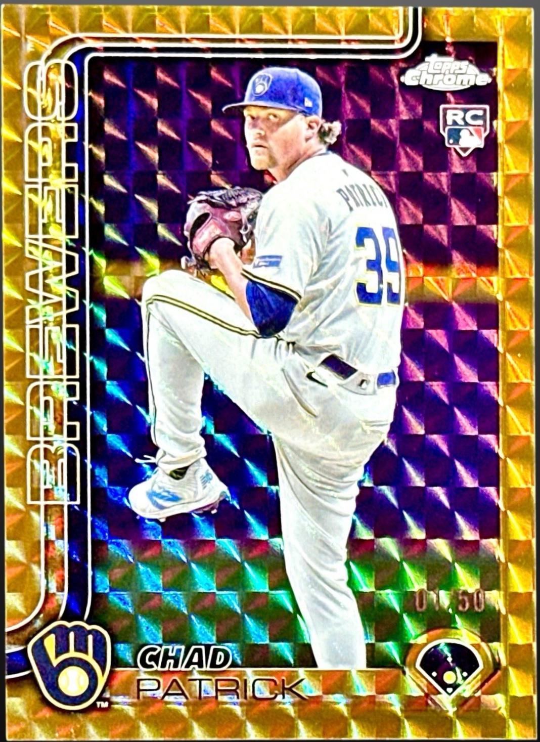 Chad Patrick [Gold Geometric Refractor] #USC90
