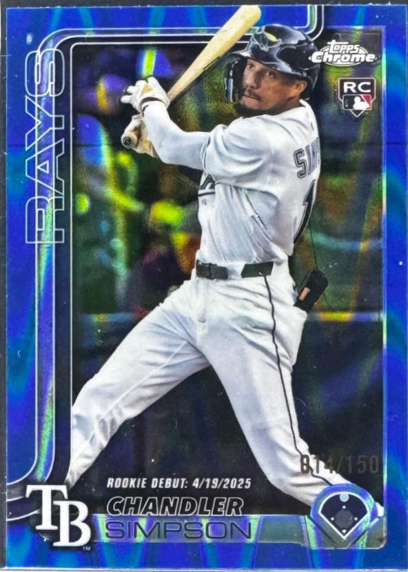 Chandler Simpson [Blue Lava Refractor] #USC179