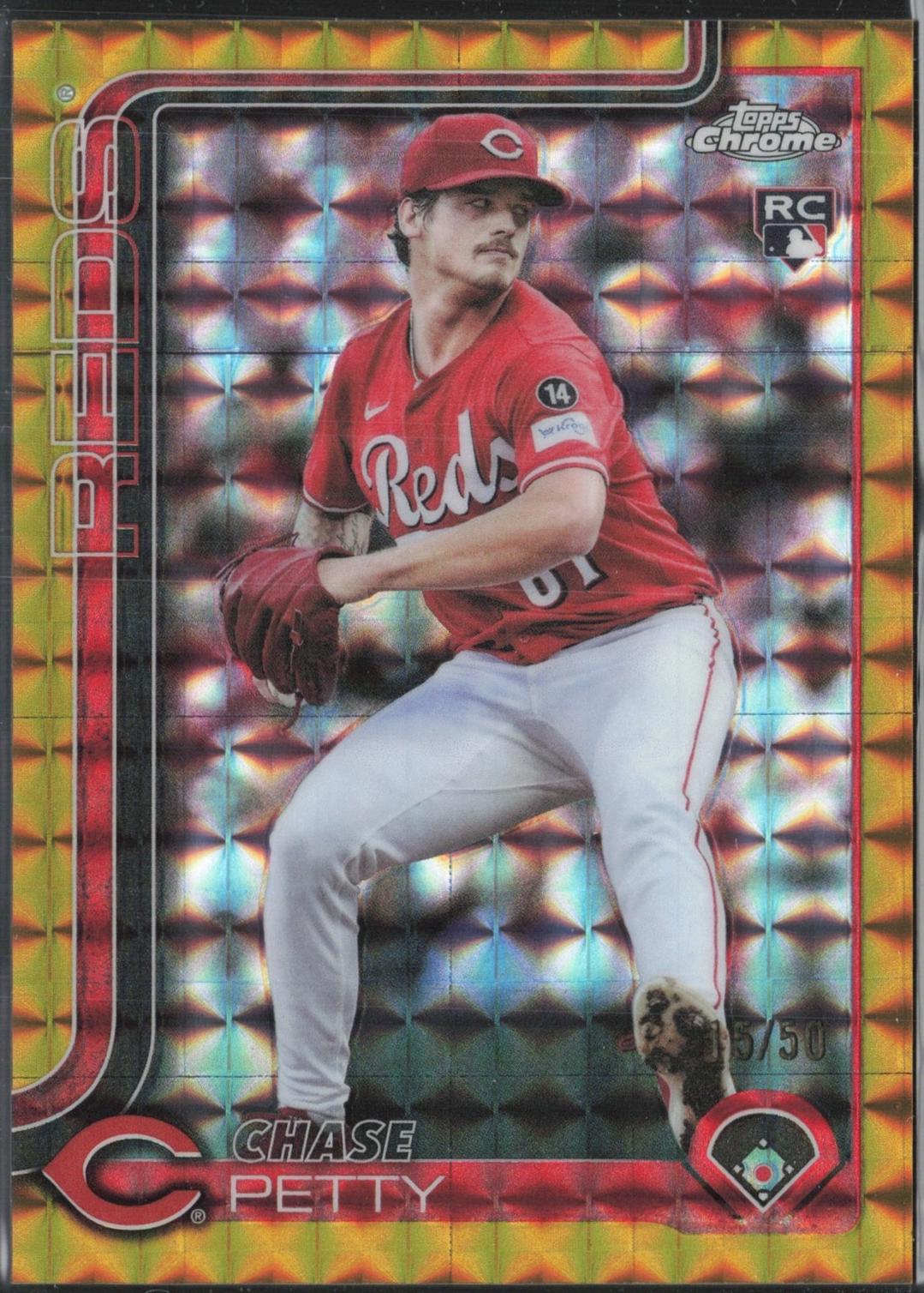 Chase Petty [Gold Geometric Refractor] #USC97