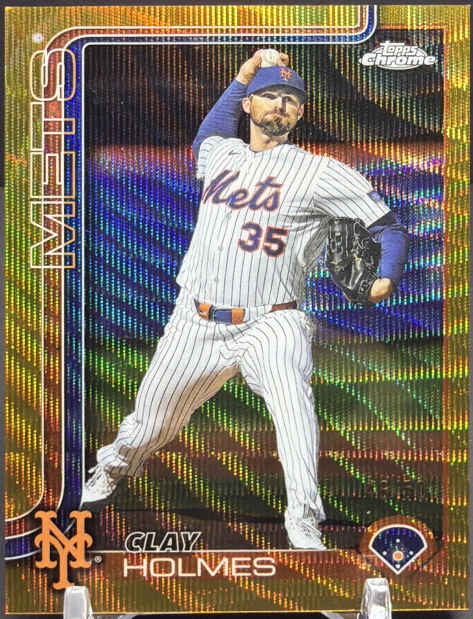 Clay Holmes [Gold Wave Refractor] #USC30