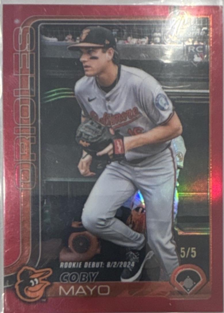 Coby Mayo [Red Refractor] #USC94