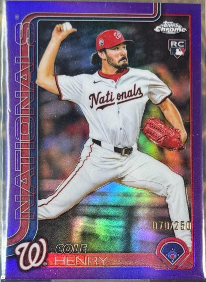 Cole Henry [Purple Refractor] #USC72