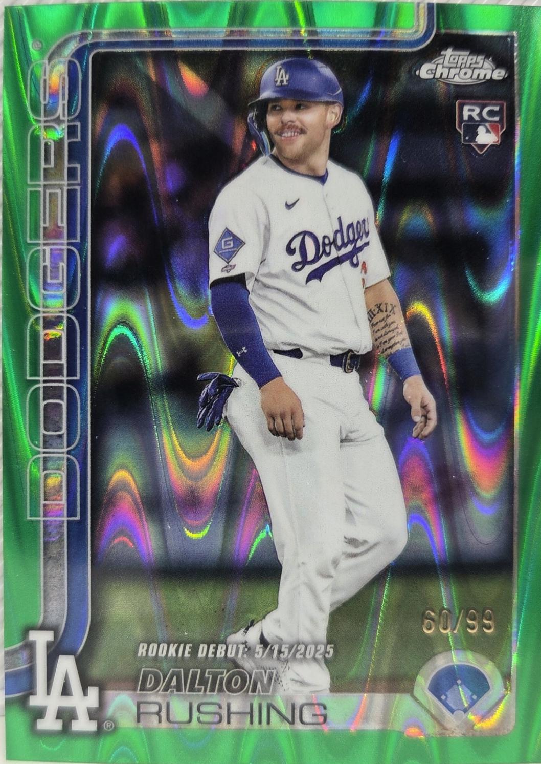 Dalton Rushing [Green RayWave Refractor] #USC151