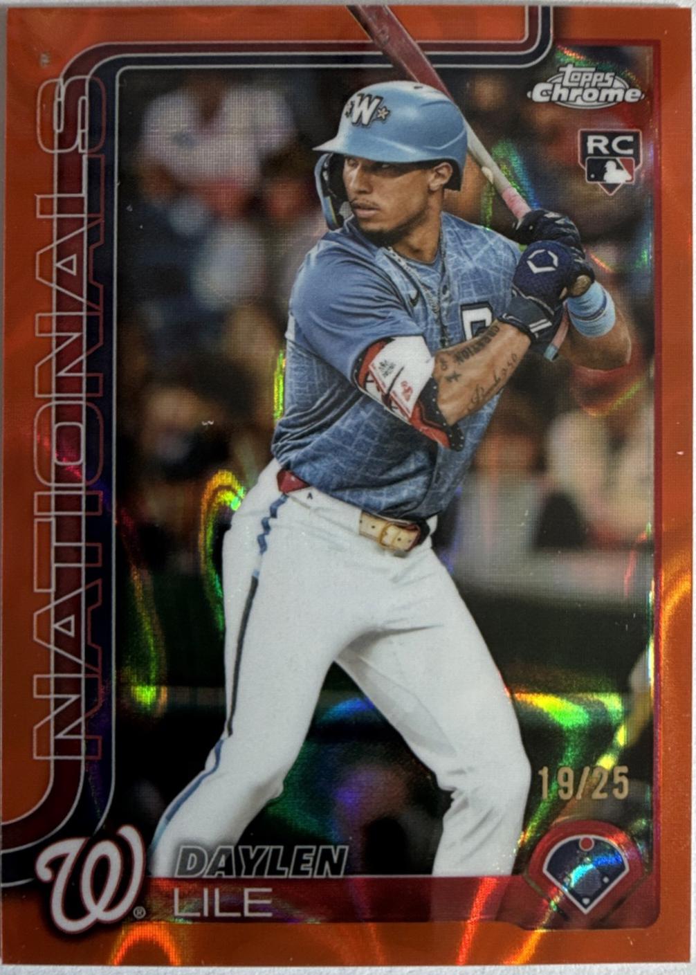 Daylen Lile [Orange Lava Refractor] #USC146