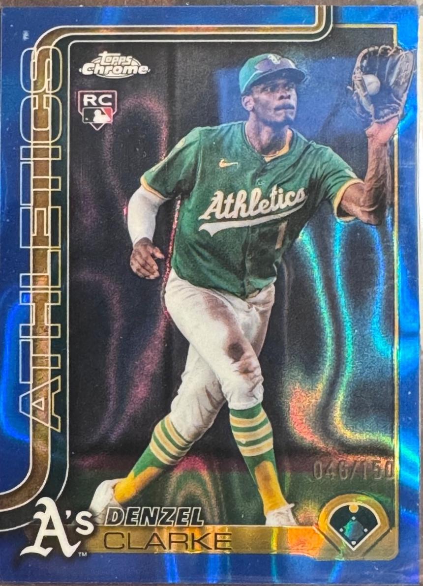 Denzel Clarke [Blue Lava Refractor] #USC15