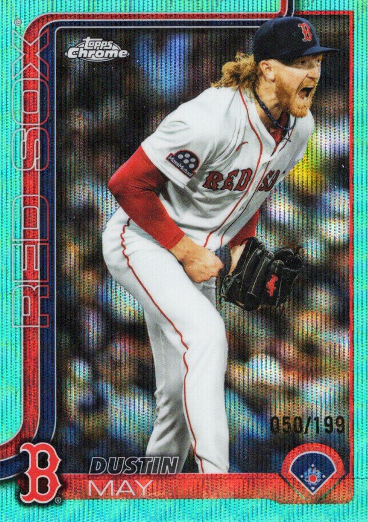 Dustin May [Aqua Wave Refractor] #USC80